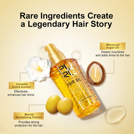 Radiant Argan Luxe Hair Serum – Morocco Treatment Oil